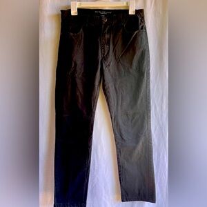 Truth Substance Common Sense Black Moto Style Mens Pants Size 34 x 30 95% Cotton